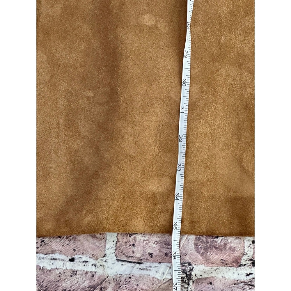 Vintage 50's 60's Suede Coat Mink Fur Collar – Film Wardrobe / Collector Piece - Picture 14 of 16